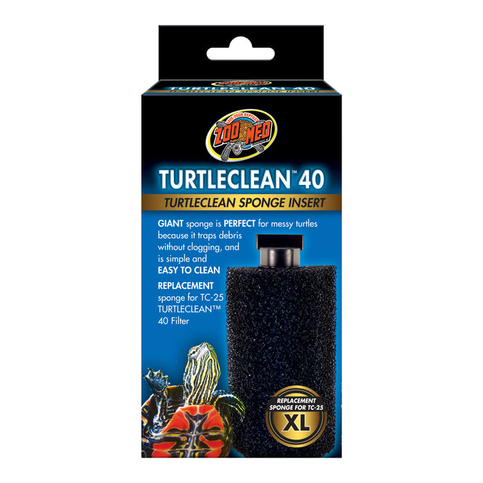 Zoo Med TurtleClean 10 Replacement Sponge Insert XL