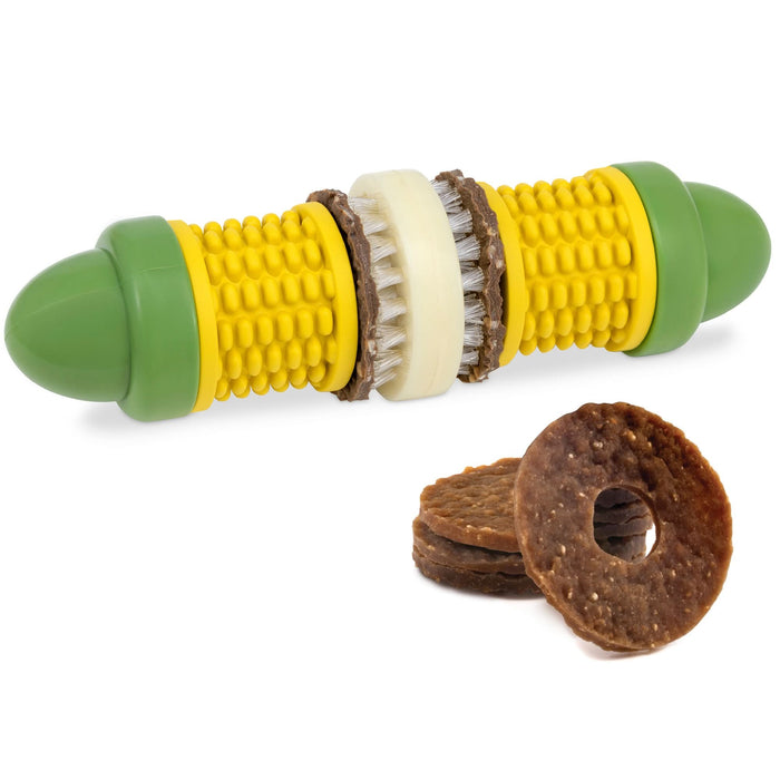 Busy Buddy Cravin’ Corncob Treat Holding Dog Toy MD/LG