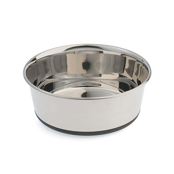 Pet Zone Products Stainless Steel Cat Bowl Silver 5.5cup