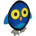 Hyper Pet Fire Hose Flyer Dog toy - Owl - 012575209085