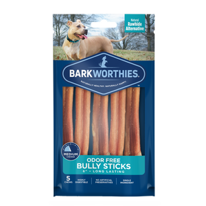 Barkworthies Odor Free Bully Stick 6 Inches 5 Pack - Image 2