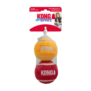 KONG Sport Softies Balls Dog Toy Assorted LG 2pc - Image 2