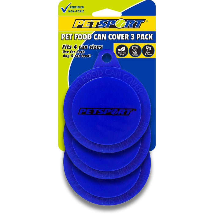 Petsport USA Pet Food Can Lid 3 Pack