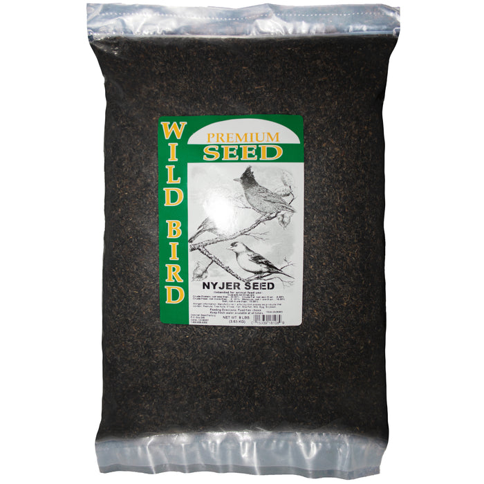 Volkman Seed Company Winner's Cup Single Seed Nyjer Thistle Seed Bird Food 8 lb