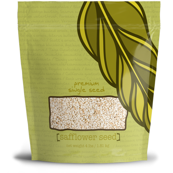 Volkman Seed Company Premium Single Seed Safflower Bird Food 4 lb