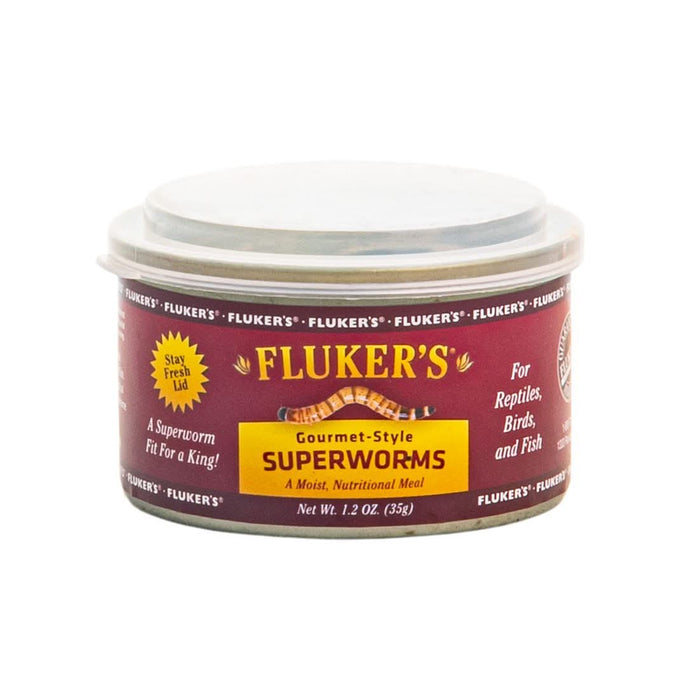 Fluker's Gourmet-Style Canned Superworms 1.2oz