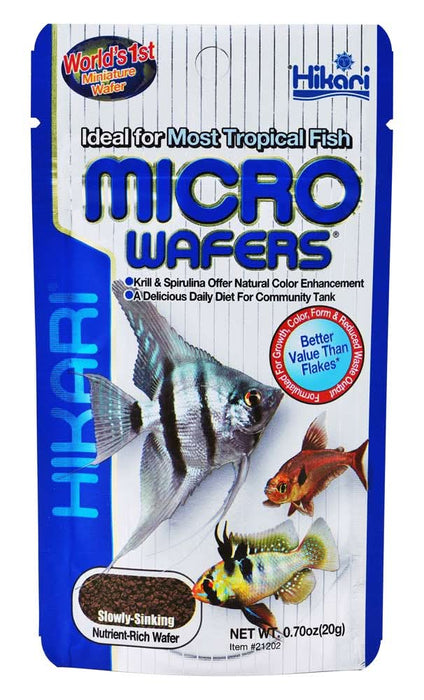 Hikari USA Tropical Micro Wafers Slow Sinking Wafer Fish Food 0.7 oz - Image 2