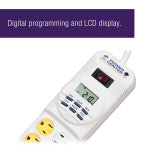 Coralife Digital Power Center 24/7 Digital Timer, Up to 1875 amps