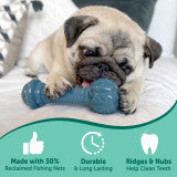 Nylabone Power Chew Love Our Oceans Barbell Dog Chew Toy Bacon Medium (1 Count)