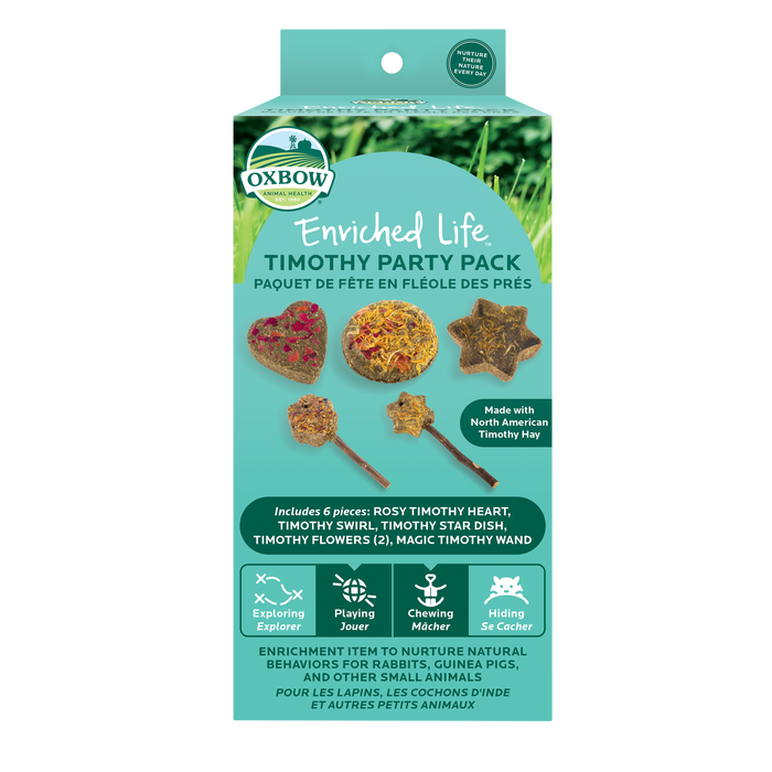 Oxbow Animal Health Enriched Life Timothy Party Pack Small Animal Chews One Size
