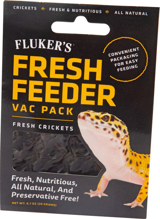 Flukers Fresh Feeder Vac Pack Crickets