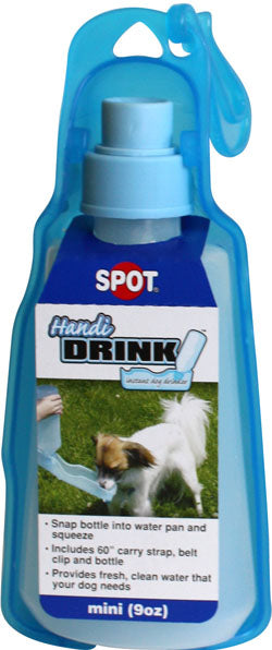 Ethical Pet Handi-Drink Regular Pet Waterer, Blue, 9 oz