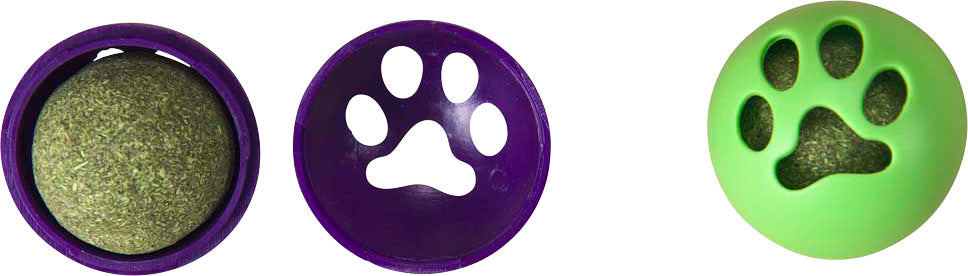Spot Catnip Roller Ball Cat Toy, 2-Pack