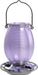 Lilac Dreams Antique Glass Hummingbird Feeder