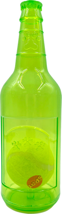Spot Ethical Products Ball in a Bottle Beer Rubber Dog Toy