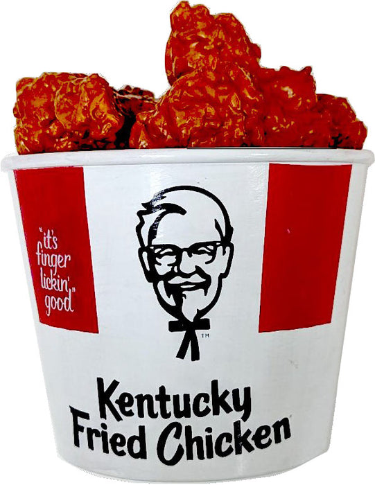 Spot KFC Vinyl Chicken Bucket Dog Toy, 6 inches