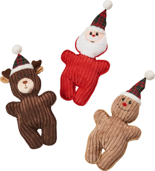 Ethical Pet Spot Holiday Buffalo Buddies Dog Toys, Assorted, 14 inches