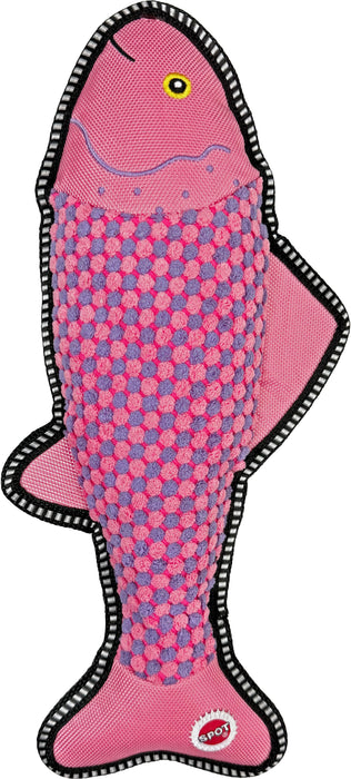 Spot Ethical Products Dura-Fused Fish Dog Toy, Assorted, 14 inches