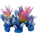 Exotic Environments Rainbow Coral Reef With Caves