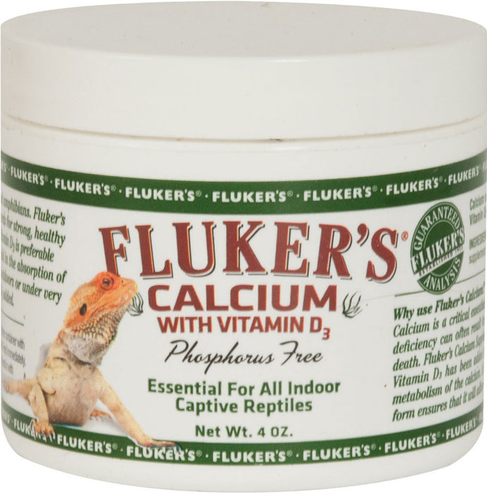 Flukers Repta Calcium W/ Vitamin D3 - Phosphorus Free