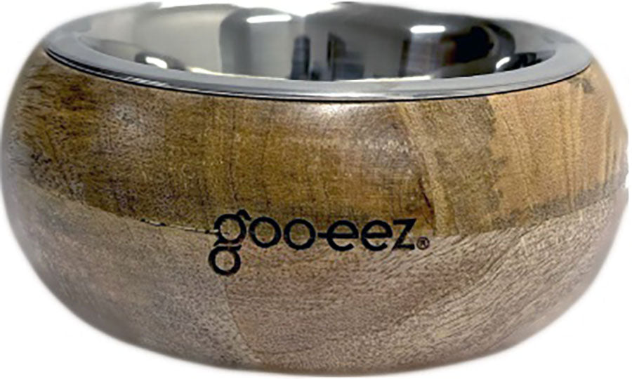 Goo-Eez Rounded Mango Wood Bowl