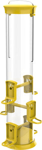 Large Yellow Thistle Plastic Tube Feeder