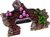 Exotic Environments Log Hideaway With Vines