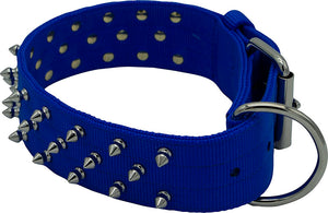 Bravo Nylon Spiked Dog Collar