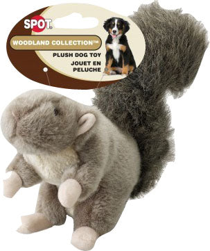 Ethical Products Woodland Collection Squirrel Plush Dog Toy, 10 in