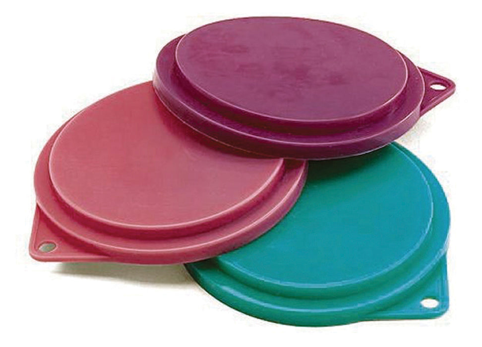 Spot Pet Food Can Covers, Assorted, 3.5 inches, 3-Pack