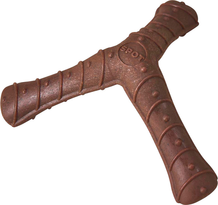 Ethical Pet Bam-Bone Plus Tripod Dog Chew Toy, Bison, 5 inches