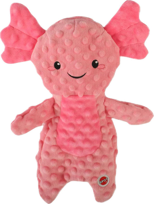 Spot Ethical Products Axolotl Stuffing Free Plush Dog Toy, Assorted, 14 in