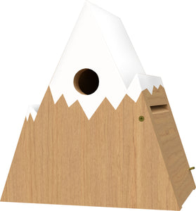 Nordic Habitat Alpine Mtn Wren & Chickadee House