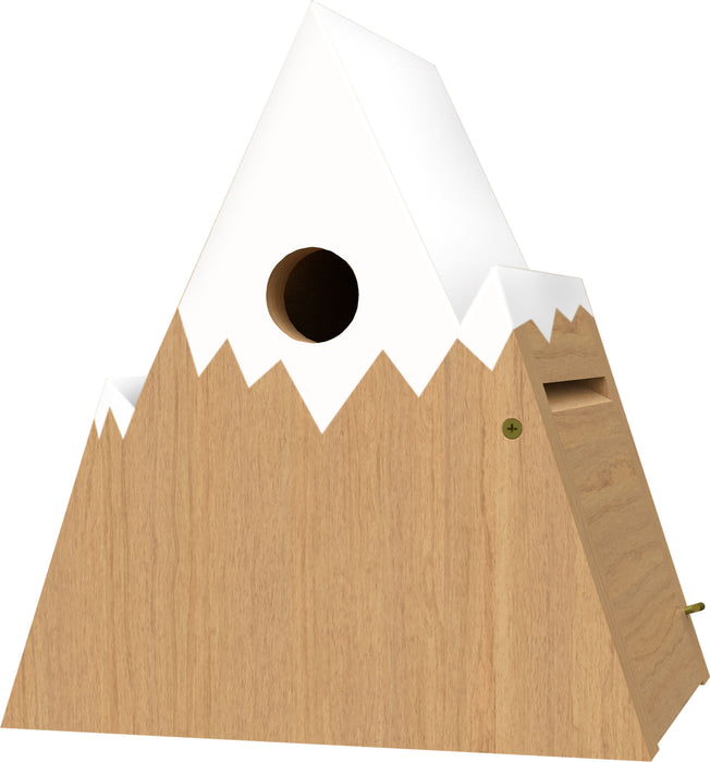 Nordic Habitat Alpine Mtn Wren & Chickadee House