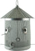 Rustic Farmhouse Galvanized Silo Combo Feeder