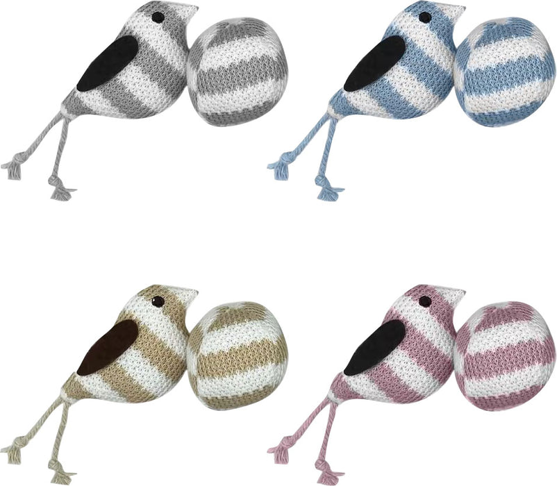 Spot Ethical Pet Snugglers Bird and Ball Cat Toy, Assorted, 2-Pack