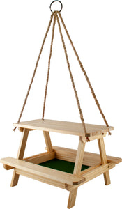 Lake & Cabin Picnic Table Platform Feeder