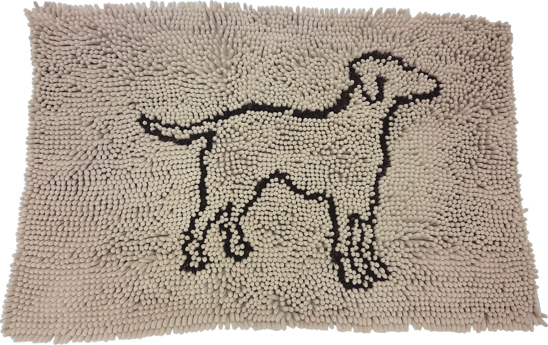 Spot Ethical Pet Clean Paws Microfiber Dog Mat, Tan, 35 x 24 in