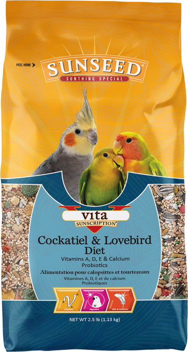 Vita Cockatiel & Lovebird Food