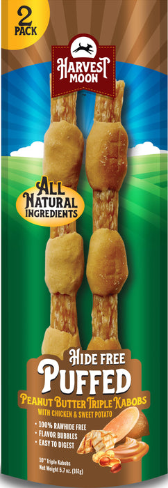 Harvest Moon Puffed Kabobs Dog Chews