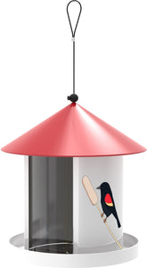 Limited Edition Eggpicnic Round Metal Hopper Feedr