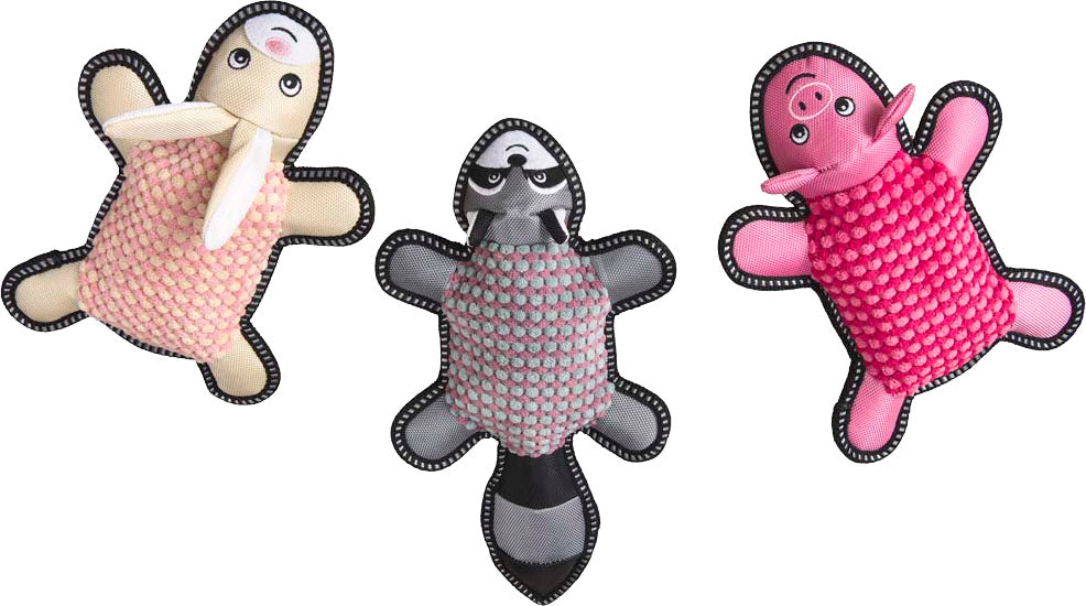 Spot Ethical Products Dura-Fuse Barnyard Dog Toy, Assorted, 10 inches