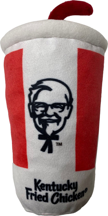Spot KFC Plush Soda with Straw Dog Toy, 6 in