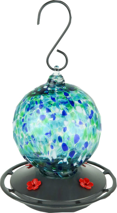 Ecocycle Garden Globe Handblown Glass Hb Feeder