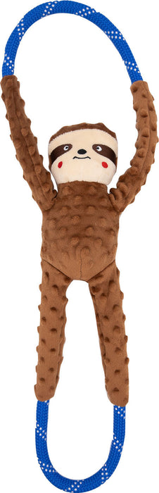 ZippyPaws Ropetugz Sloth Dog Toy, (Large)