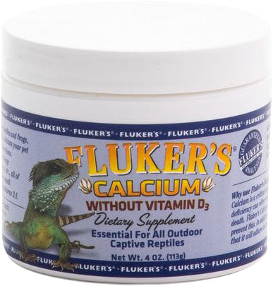 Flukers Repta Calcium W/O Vitamin D3 - Phosphorus Free