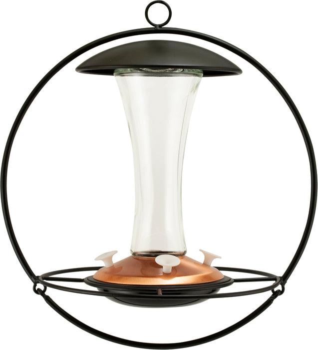 Contemporary Floating Sphere Hummingbird Feeder