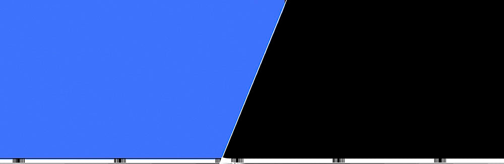 Double-Sided Blue/Black Background