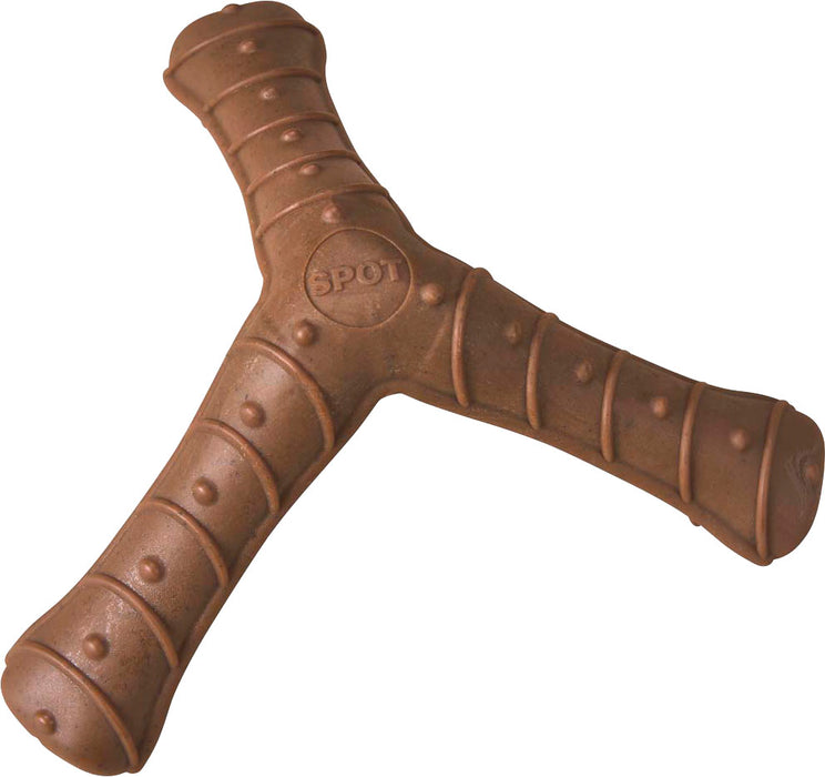 Ethical Pet Bam-Bone Plus Tripod Dog Chew Toy, Bison, 8 inches