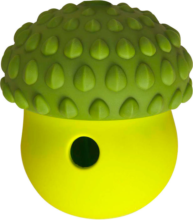 Spot Ethical Products Treat Tumbler Broccoli Rubber Dog Toy, 5 in
